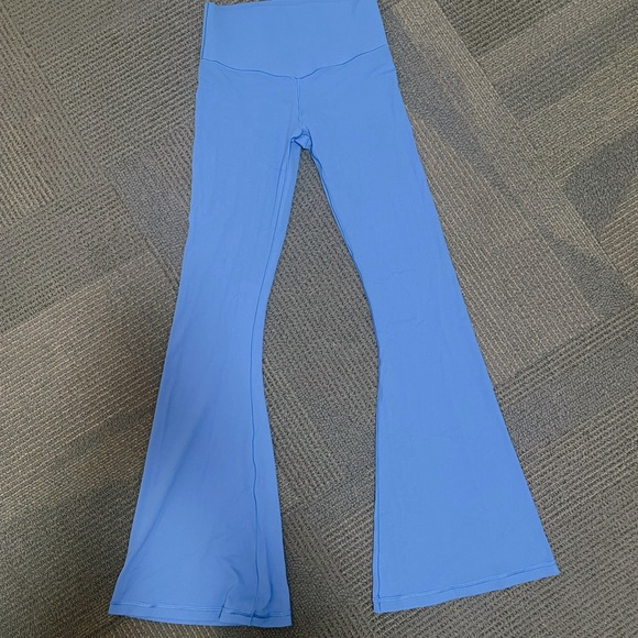 aerie Pants - Aerie Blue Flared Leggings